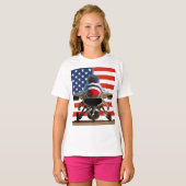 F-16C戦闘《鳥》ハヤブサ Tシャツ (正面フル)