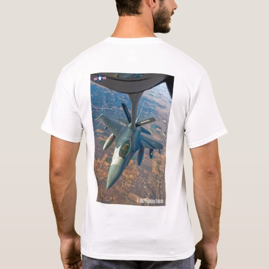 F-16C ファイティングファルコン Tシャツ (裏面)