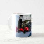 F-16D戦闘《鳥》ハヤブサ コーヒーマグカップ (正面左)