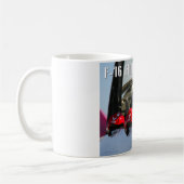 F-16D戦闘《鳥》ハヤブサ コーヒーマグカップ (左)