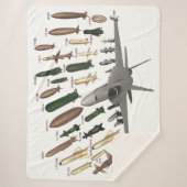 F-18およびそれ" sの兵器 シェルパブランケット (正面)