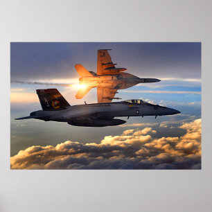 F-18サンセット ポスター
