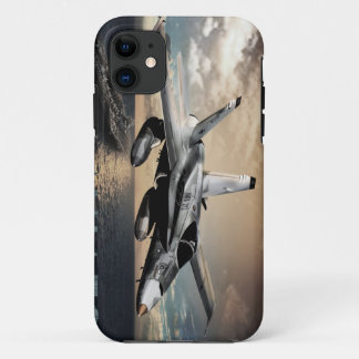 F-18スズメバチの戦闘機 iPhone 11 ケース