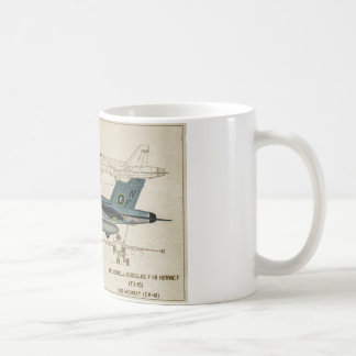 F-18スズメバチ コーヒーマグカップ