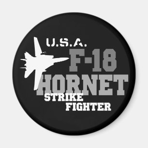 F-18スズメバチ-殴打の戦闘機 マグネット