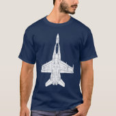 F-18スズメバチ Tシャツ (正面)