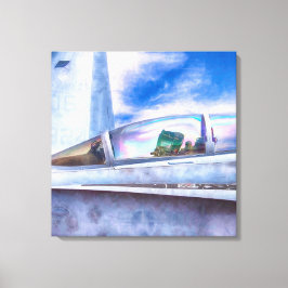 F-18ホーネット戦闘機ジェット機搭載 キャンバスプリント