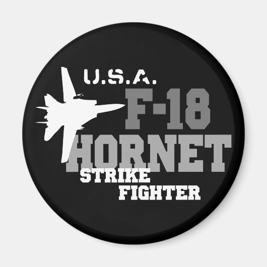 F-18ホーネット – ストライクファイター マグネット (正面)