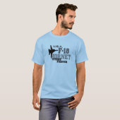 F-18ホーネット – ストライクファイター Tシャツ (正面フル)