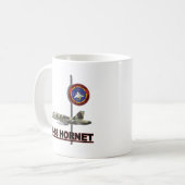 F-18上銃 コーヒーマグカップ (正面左)