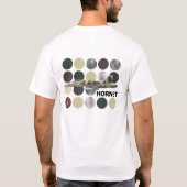 F-18海軍戦闘機の武器の学校 Tシャツ (裏面)
