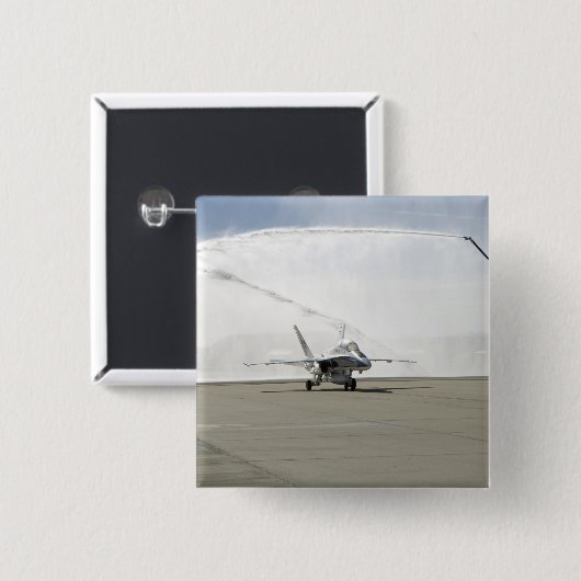 F-18航空機 缶バッジ (正面&裏面)