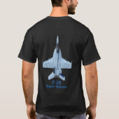 F-18 スーパーホーネット Tシャツ (裏面)