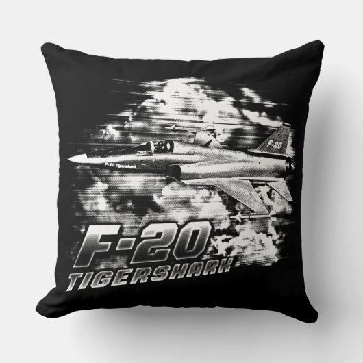 F-20チガーシャーク クッション (正面)
