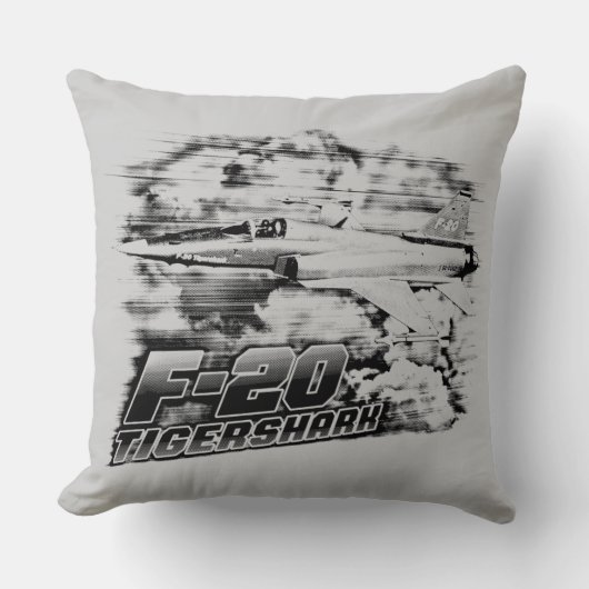 F-20チガーシャーク クッション (正面)