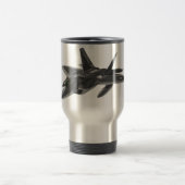 F 22の猛禽の内証の戦闘機 トラベルマグ (中央)