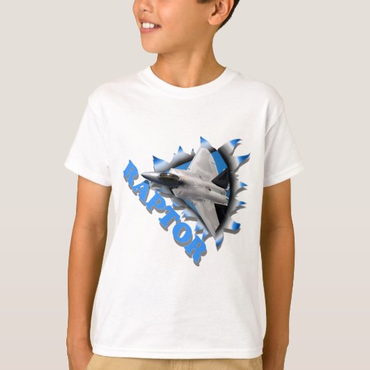 F 22の猛禽 Tシャツ (正面)