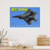 F-22ジェット騒音ポスター ポスター (キッチン)