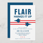 F-22ファイタージェットパーティの招待状 招待状 (正面/裏面)