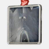 F-22ラプターがfを受け取る位置に移動する メタルオーナメント (左)