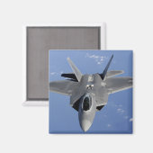 F-22ラプターがf2を受け取る位置に移動する マグネット (正面/裏面)