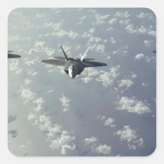 F-22ラプターの3船構成 スクエアシール (正面)