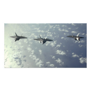 F-22ラプターの3船構成 フォトプリント