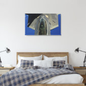 F-22ラプターは、KC-135から燃料を受ける キャンバスプリント (インサイチュ (寝室))