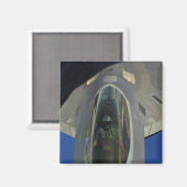 F-22ラプターは、KC-135から燃料を受ける マグネット (正面/裏面)