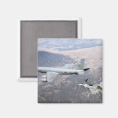 F-22ラプターは、KC-135から燃料を受ける マグネット (正面/裏面)