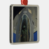 F-22ラプターは、KC-135から燃料を受ける メタルオーナメント (右)