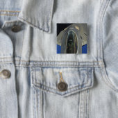 F-22ラプターは、KC-135から燃料を受ける 缶バッジ (インサイチュ)