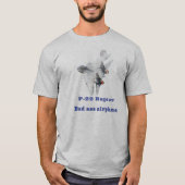 F-22ラプターデザイン Tシャツ (正面)