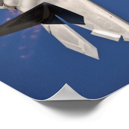 F-22ラプター機 ポスター (角)