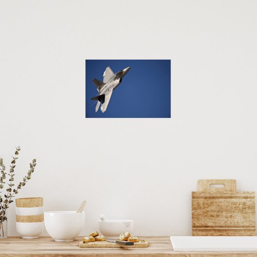 F-22ラプター機 ポスター (キッチン)