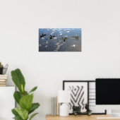 F-22ラプター航空機 ポスター (ホームオフィス)