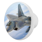 F-22ラプター軍隊ジェット セラミックノブ (右)