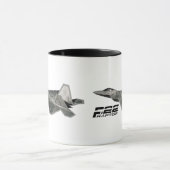 F-22ラプター11オズリンガーマグ マグカップ (中央)