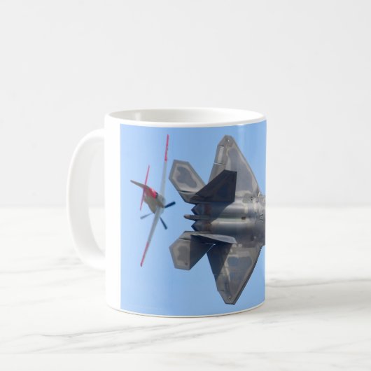 F-22ラプター コーヒーマグカップ (正面左)