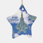 F-22ラプター セラミックオーナメント (右)