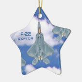 F-22ラプター セラミックオーナメント (左)