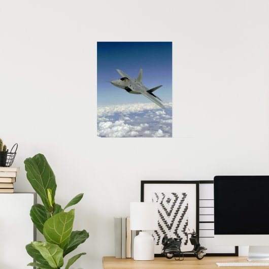 F-22ラプター ポスター (ホームオフィス)