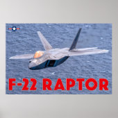 F-22ラプター ポスター (正面)