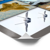 F-22ラプター「モンタージュ」 ポスター (コーナー)