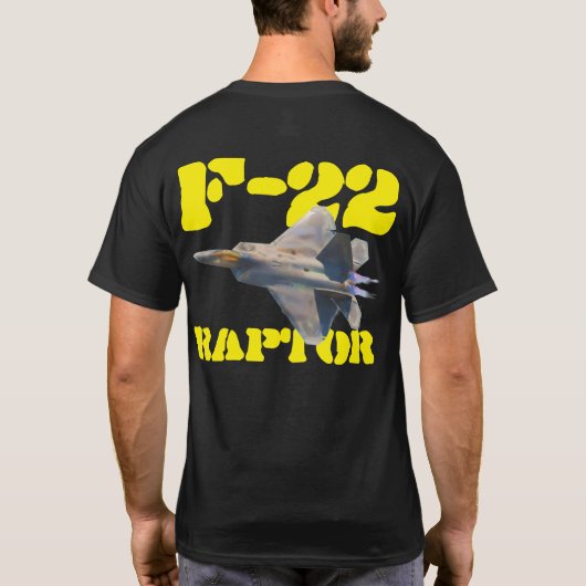 F-22ラプター Tシャツ (裏面)