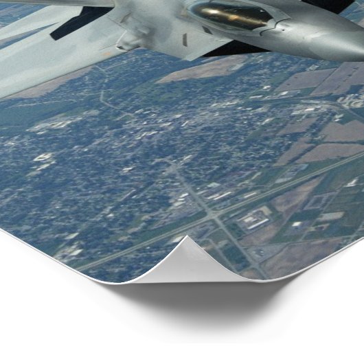 F-22ラプトル ポスター (角)