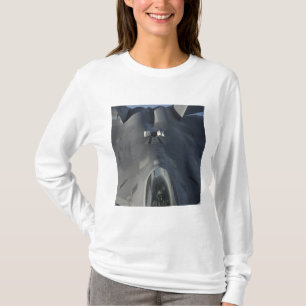 F-22猛禽は位置にfを受け取るために動きます Tシャツ