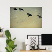 F-22猛禽 ポスター (ホームオフィス)