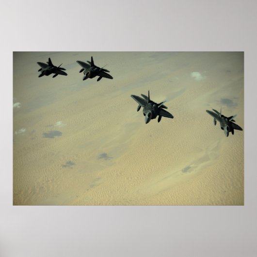 F-22猛禽 ポスター (正面)