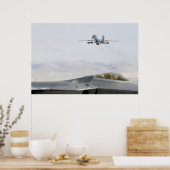 F-22猛禽EA-6BのProwler ポスター (キッチン)